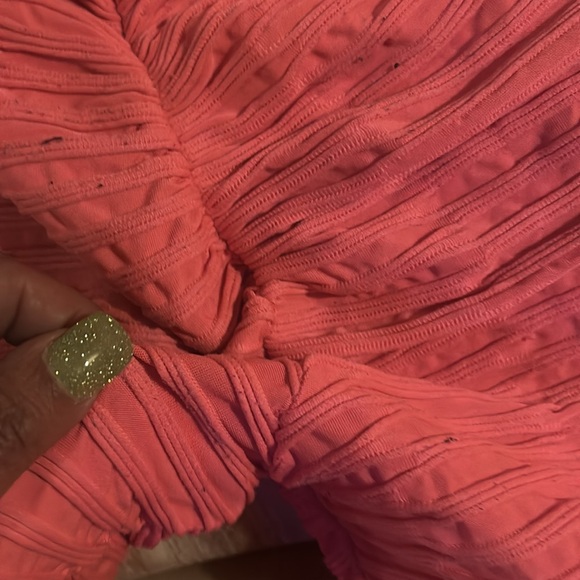 Butt training style pant’s ribbed legging pink size medium / large fits sexy - Picture 5 of 5